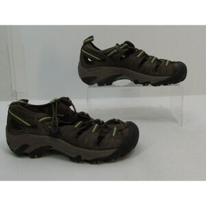 Keen Women Shoe Khaki Olive Brown US 7 Sport Sandal EUC/ EUR 37.5 , 4.5UK